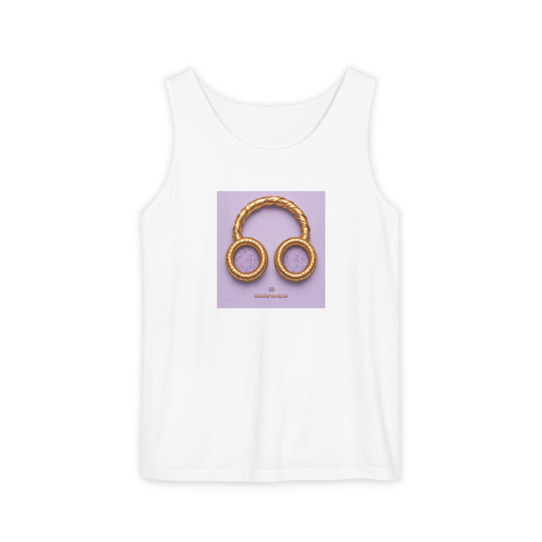 Pretzel Headphones Tank Top — Funky Foodie Graphic Tank