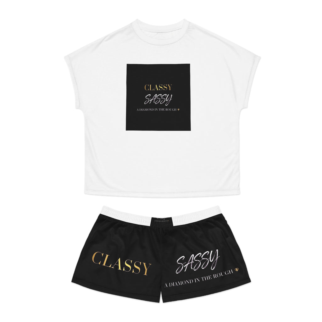 Classy & Sassy Women's Pajama Set — 'Classy Sassy' Graphic Sleepwear - The LW Shop