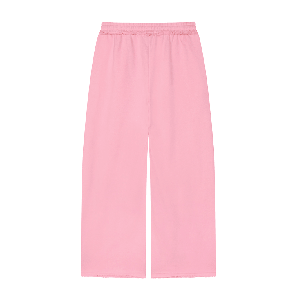 Women’s Wide Leg Raw Edge Sweatpants - The LW Shop
