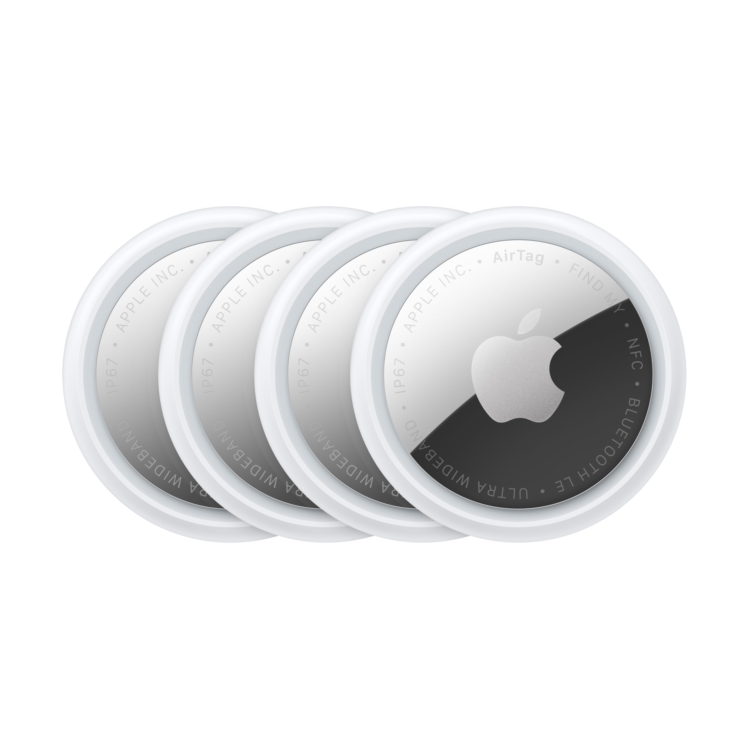 Apple AirTag (2nd Generation): Tracker for Keychain, Wallet, and More; Locator with Sound; Simple One-Tap Setup with iPhone or iPad; Key Finder with up to 1.5X Precision Finding Range