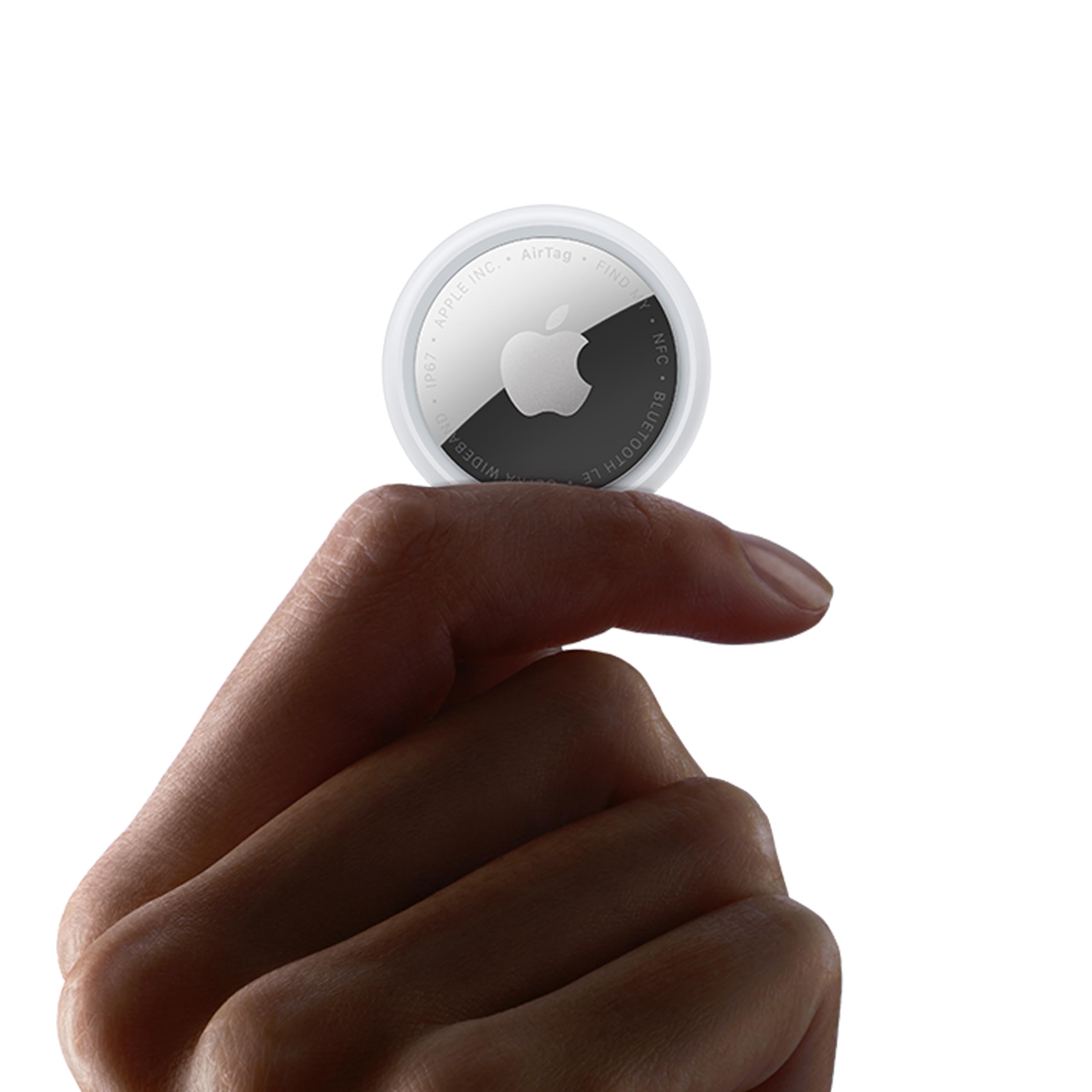 Apple AirTag (2nd Generation): Tracker for Keychain, Wallet, and More; Locator with Sound; Simple One-Tap Setup with iPhone or iPad; Key Finder with up to 1.5X Precision Finding Range