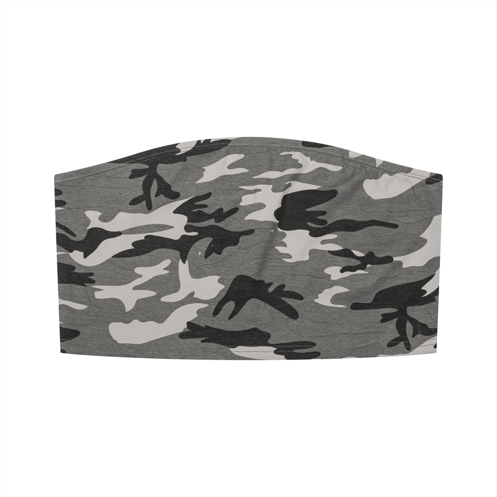 Women’s Camo Cropped Tube Top - The LW Shop
