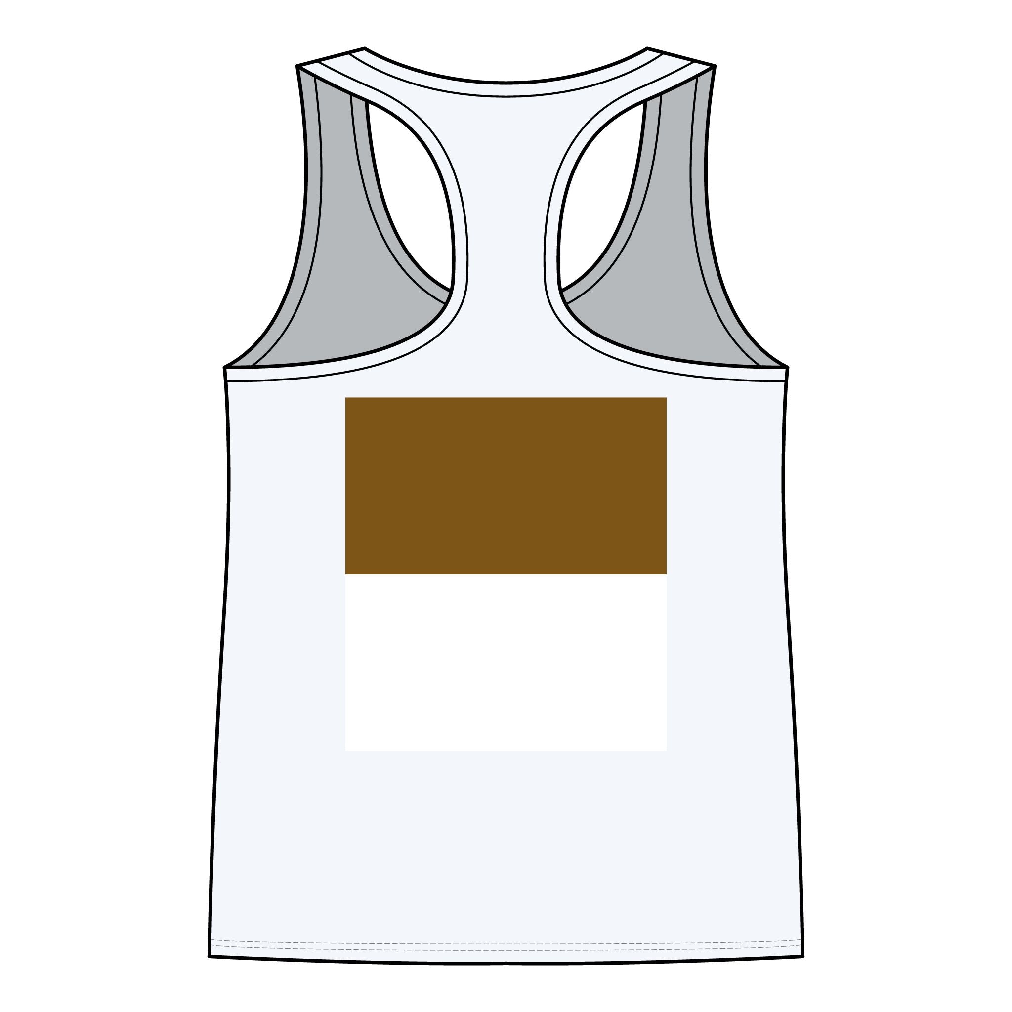 Gold Headphones Graphic Racerback Tank — Women's Music Lover Tank Top