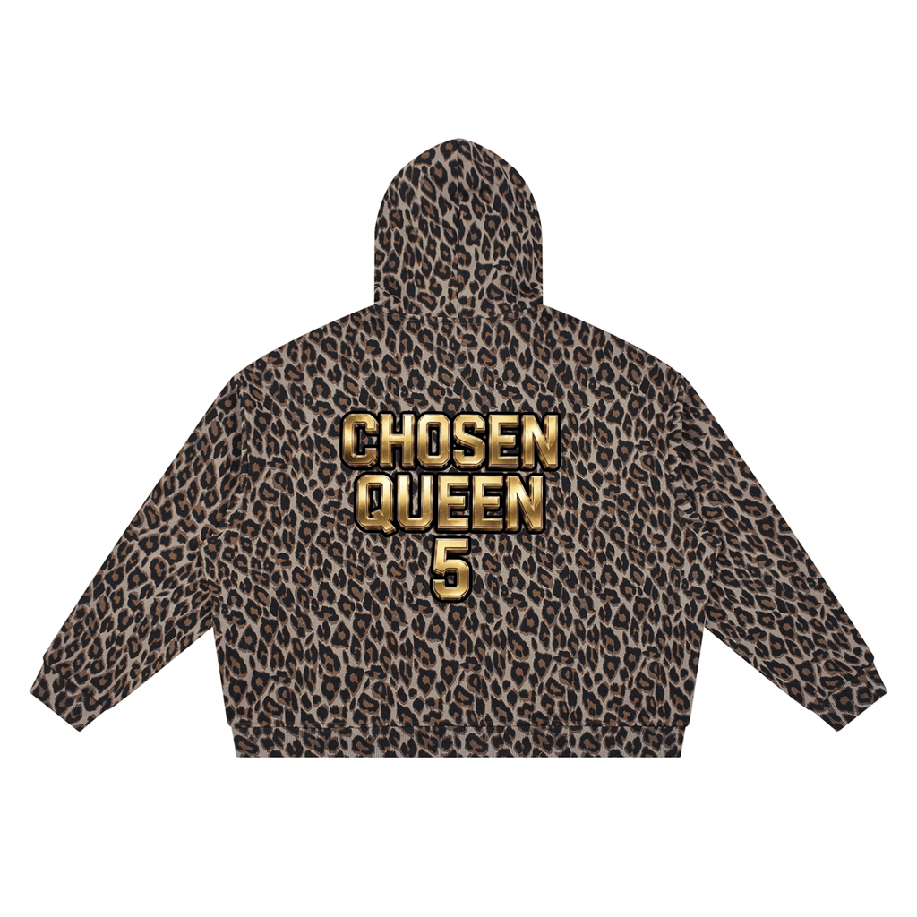 Chosen Queen 5 Leopard Full Zip Hoodie - The LW Shop
