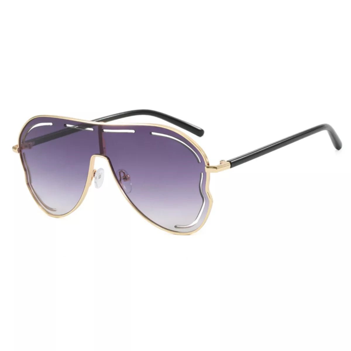 Oversized Aviator Gradient Sunglasses - The LW Shop