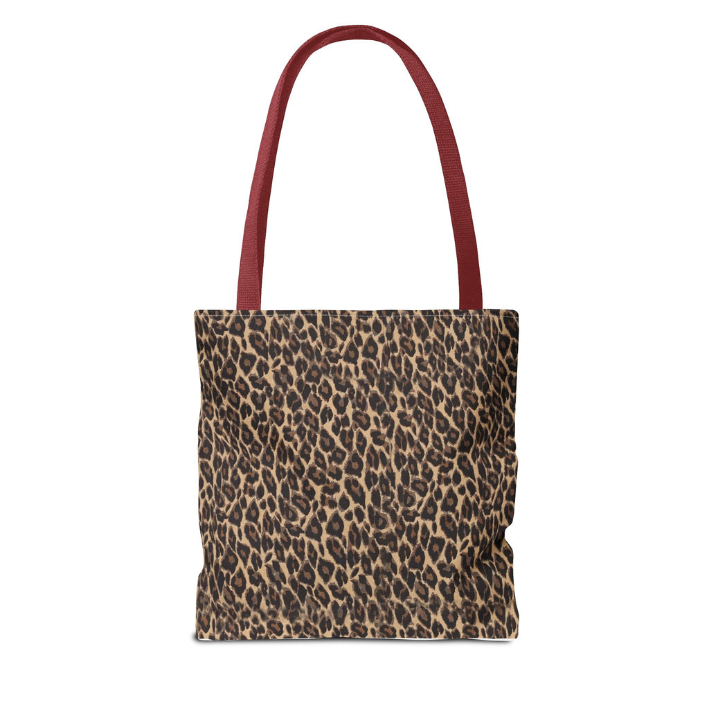 Leopard Print Tote Bag - All-Over-Print Fashion Shopper - The LW Shop
