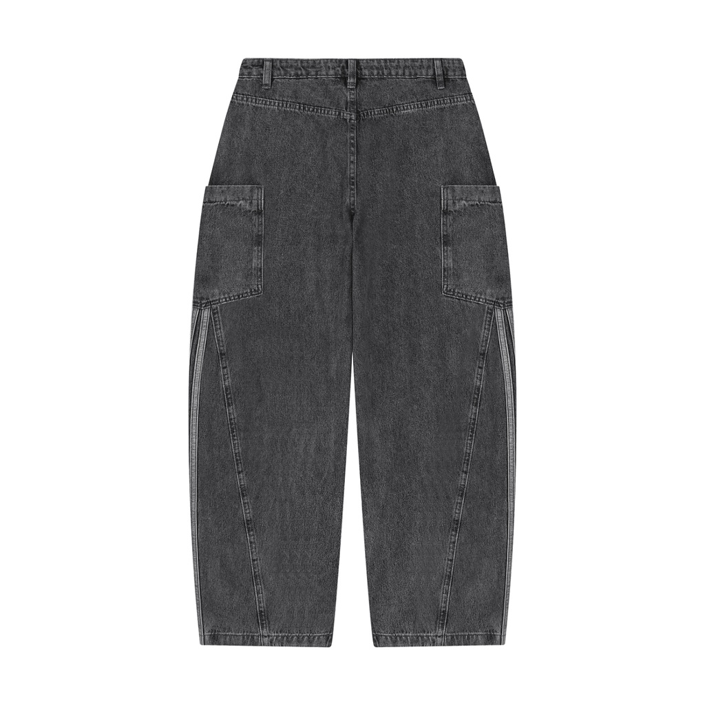 Women's Vintage Wash Barrel Leg Jeans - The LW Shop