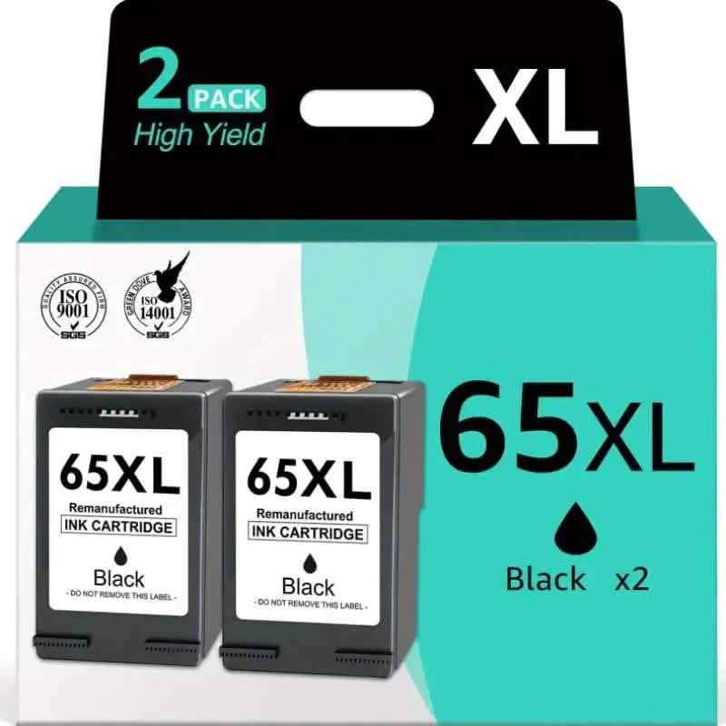 Cartuchos de tinta negra y de color HP 65 / 65XL