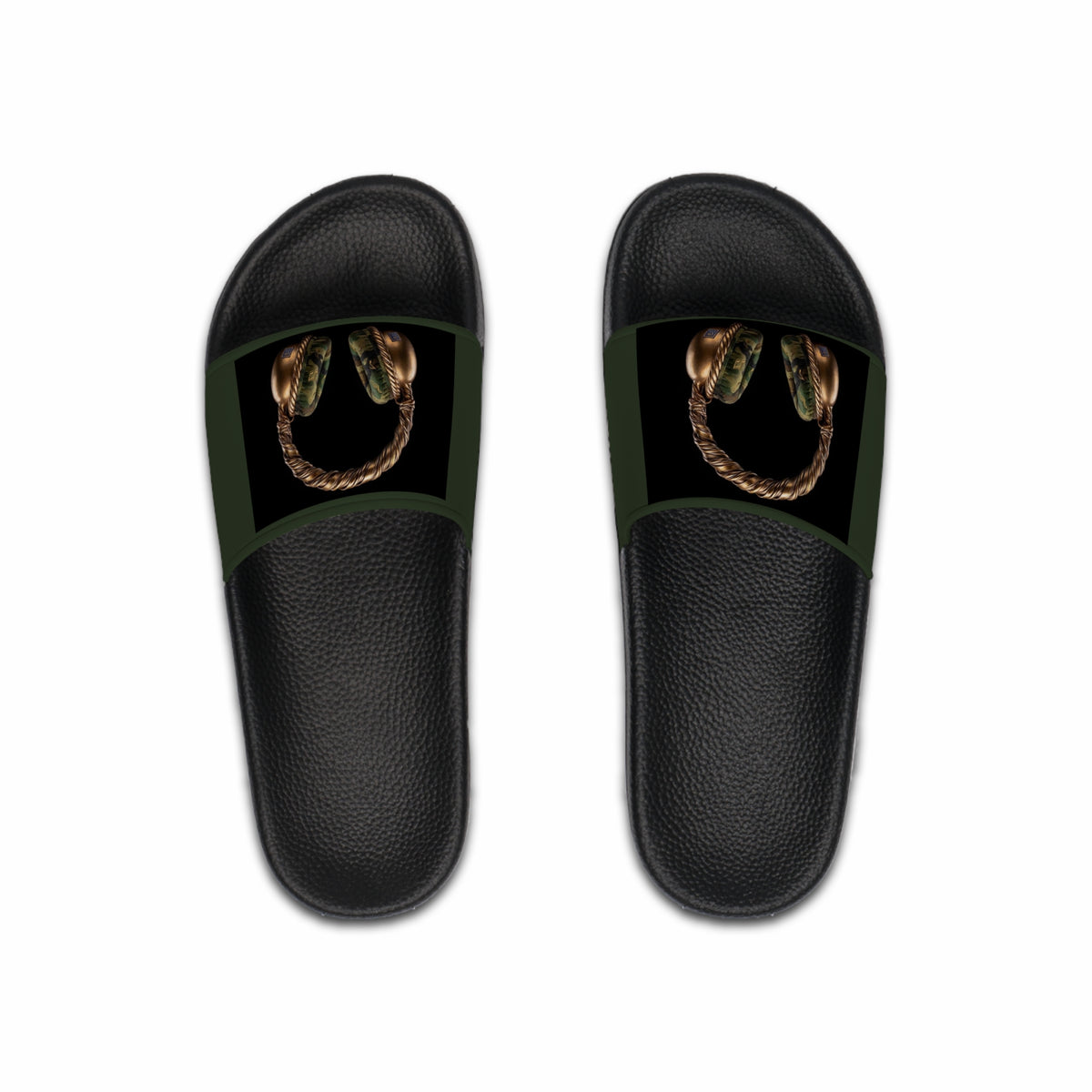 Men's Headphone Slide Sandals - The LW Shop