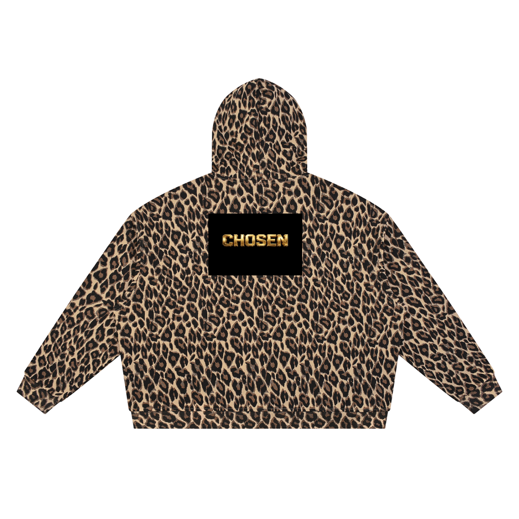 Chosen Unisex Leopard Full Zip Hoodie