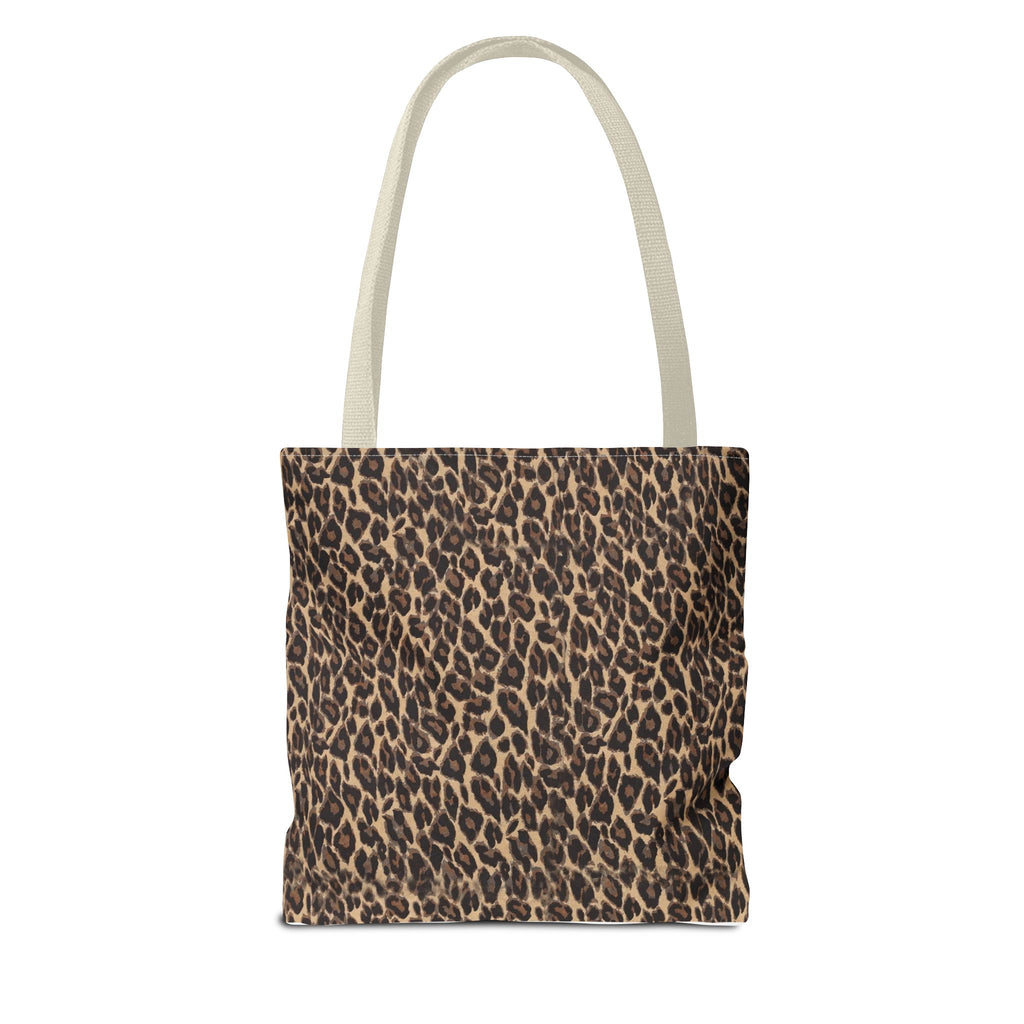 Leopard Print Tote Bag - All-Over-Print Fashion Shopper - The LW Shop