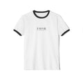 Favor Minimalist Ringer T‑Shirt — Small Center Logo Casual Tee - The LW Shop