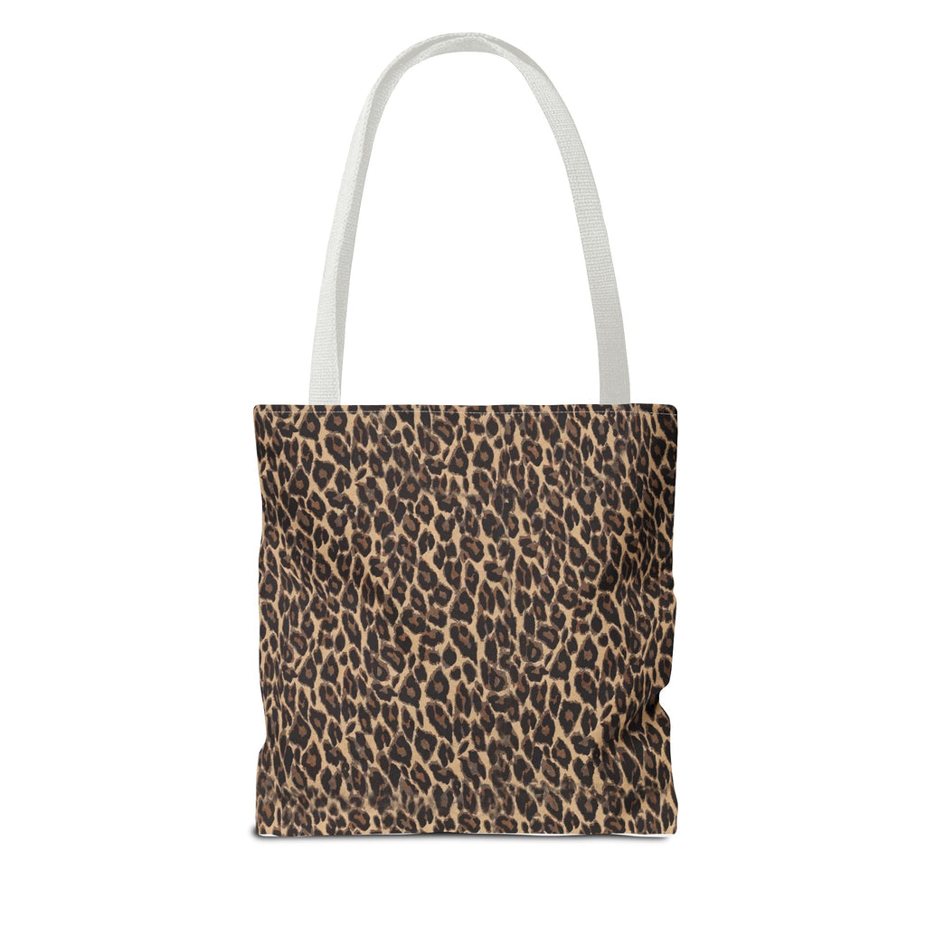 Leopard Print Tote Bag - All-Over-Print Fashion Shopper - The LW Shop