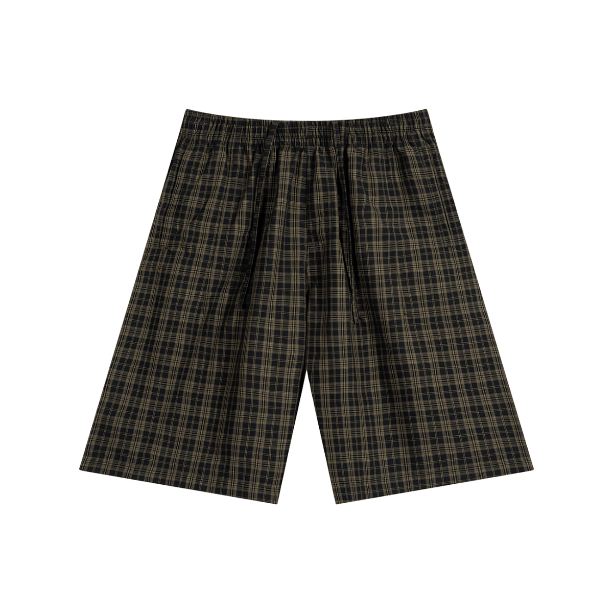 Unisex Plaid Wide Leg Shorts - The LW Shop