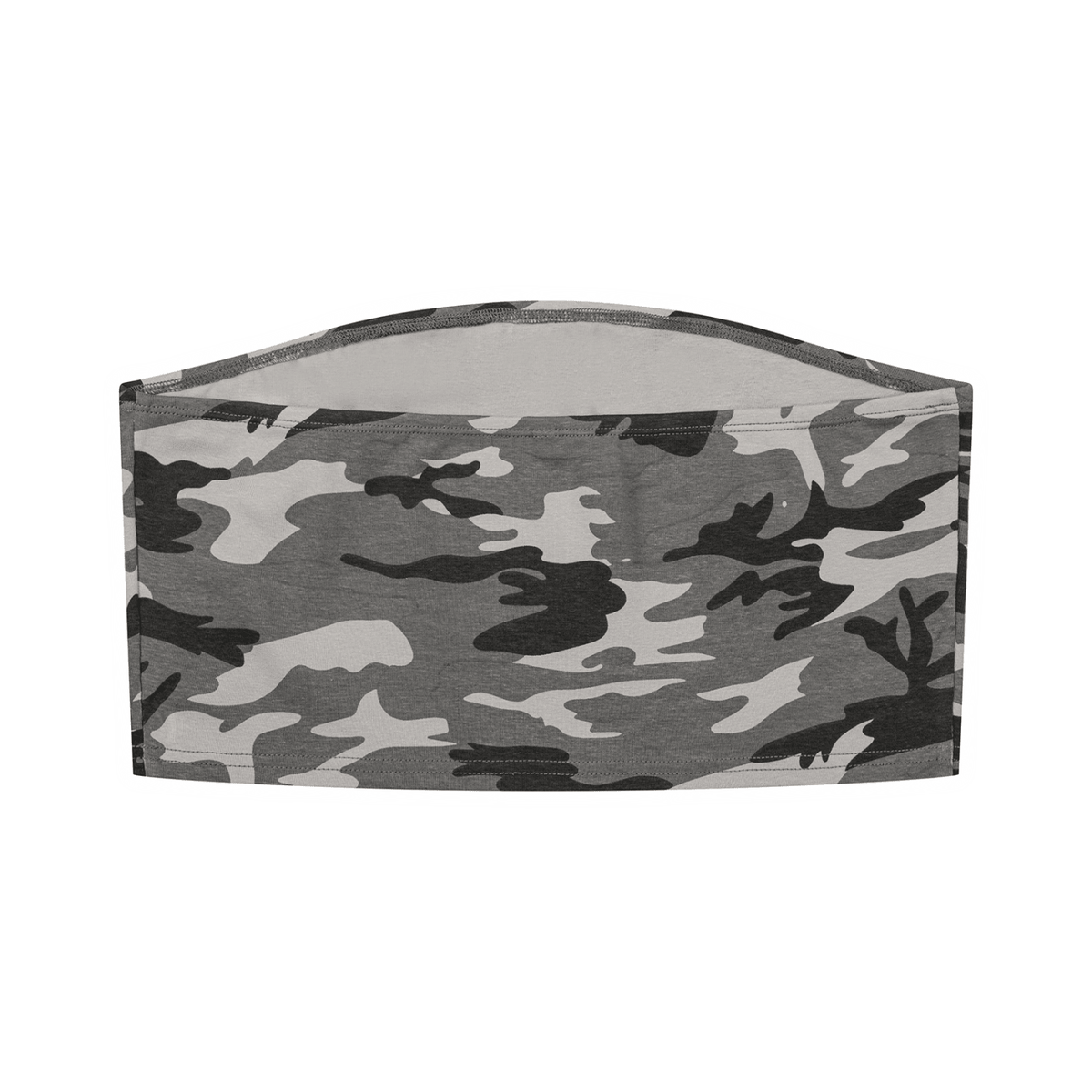 Women’s Camo Cropped Tube Top - The LW Shop