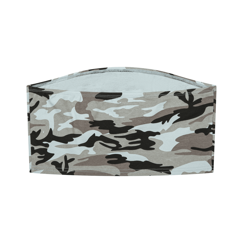 Women’s Camo Cropped Tube Top - The LW Shop