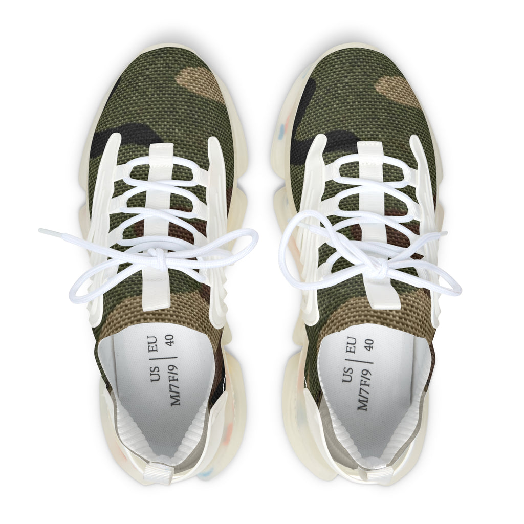 Camo Mesh Sneakers — Women's Lightweight Breathable Athletic Shoes - The LW Shop