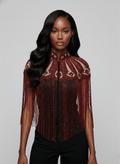 Cherry Peacock Cape - The LW Shop