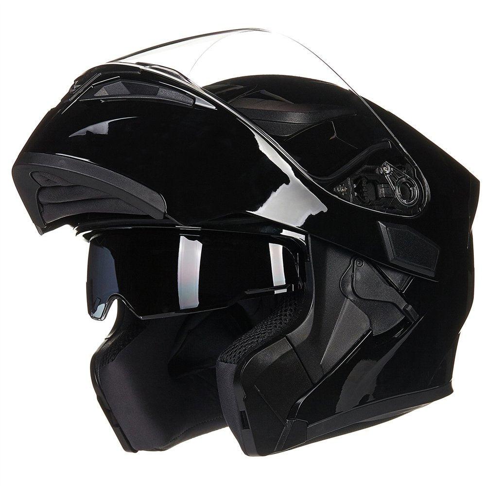 ILM Motorcycle Modular Full Face Helmet Model 902LED - The LW Shop