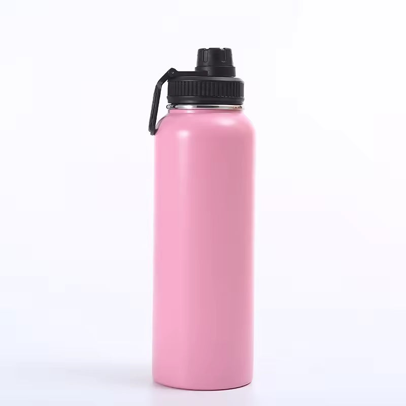 Tumbler 32oz  Insulated Stainless Steel Water Bottle with Leak-Proof Chug Lid