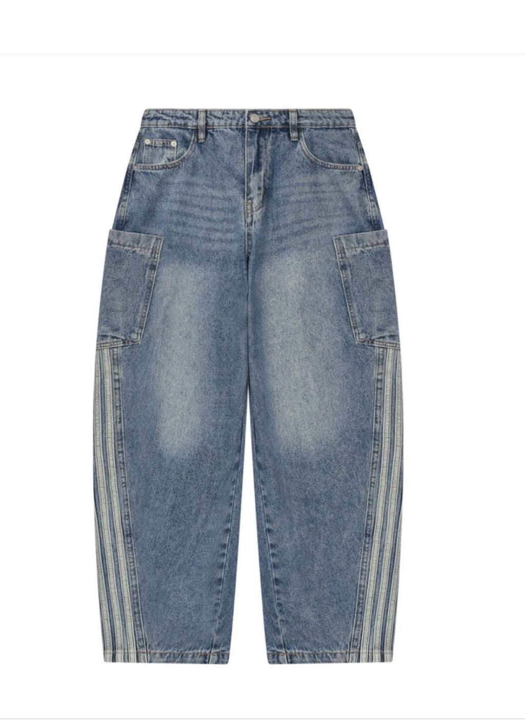 Women's Vintage Wash Barrel Leg Jeans - The LW Shop