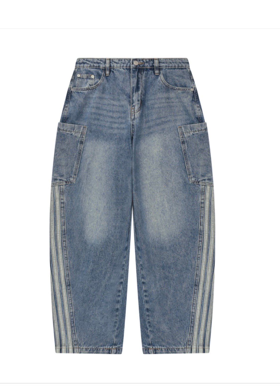 Women's Vintage Wash Barrel Leg Jeans - The LW Shop