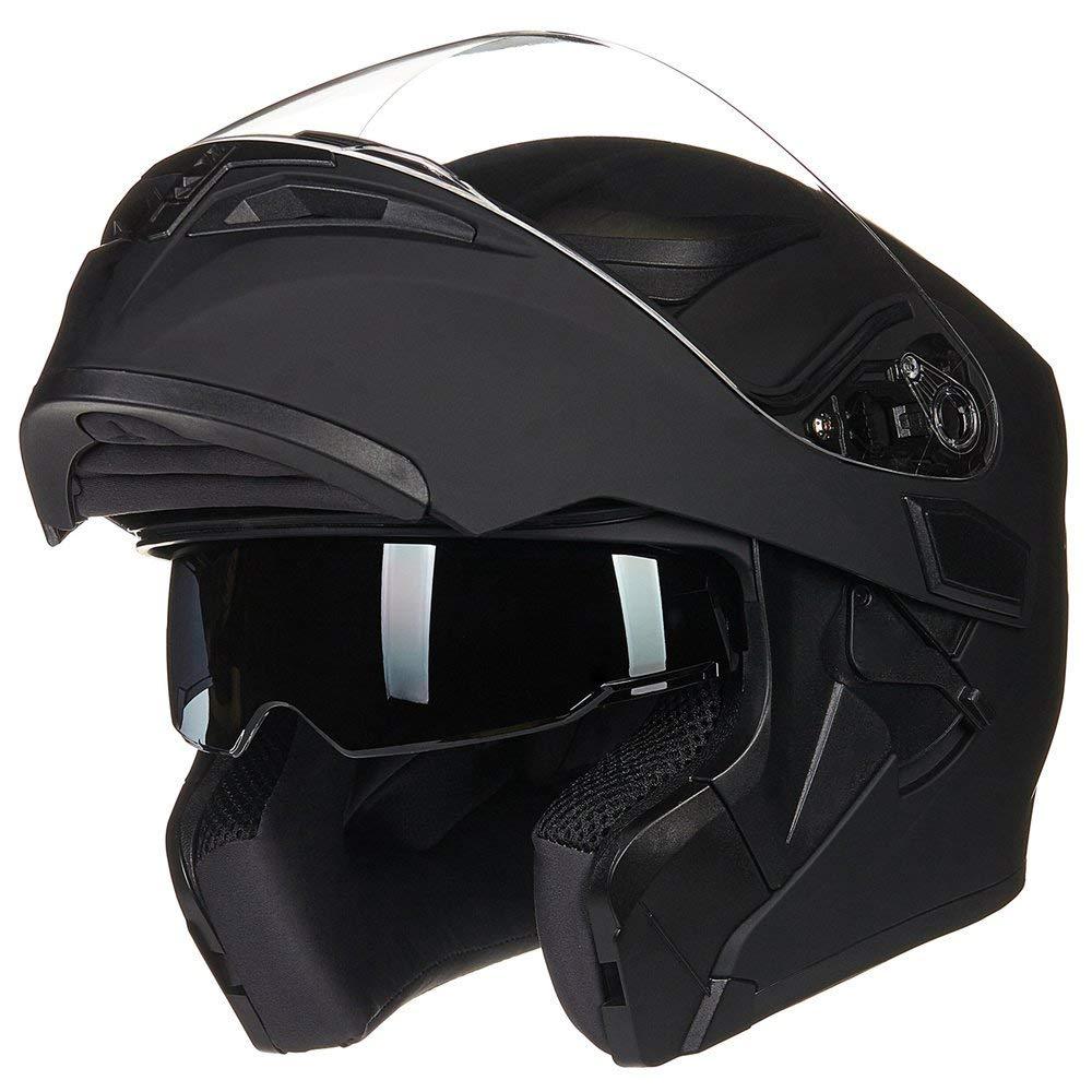 ILM Motorcycle Modular Full Face Helmet Model 902LED - The LW Shop