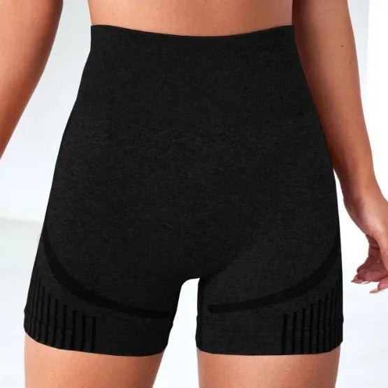 Women Yoga Leggings – High Waist Seamless Quick-Dry Sports Shorts