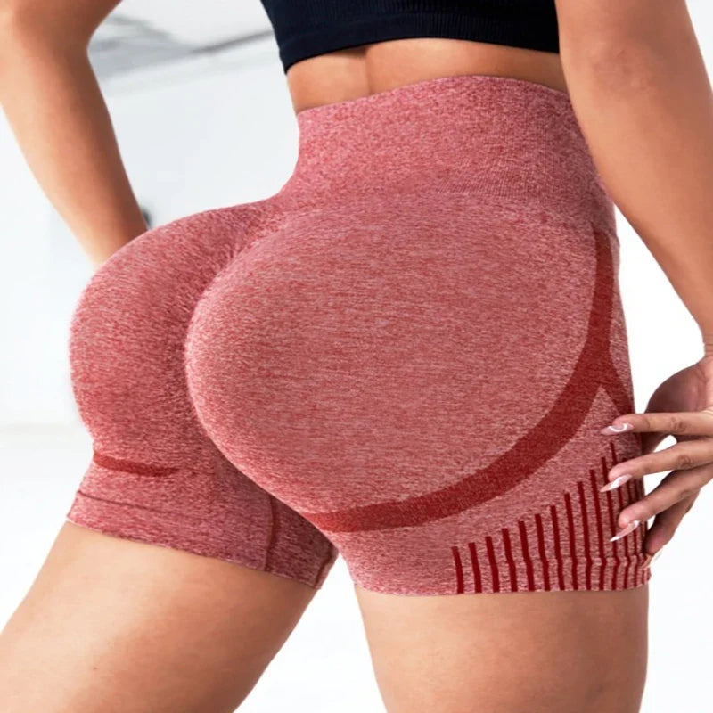 Women Yoga Leggings – High Waist Seamless Quick-Dry Sports Shorts