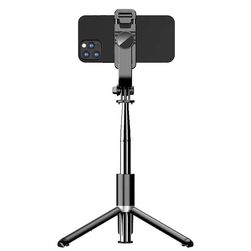 Retractable Selfie Stick Floor Tripod For Live Streaming With Remote