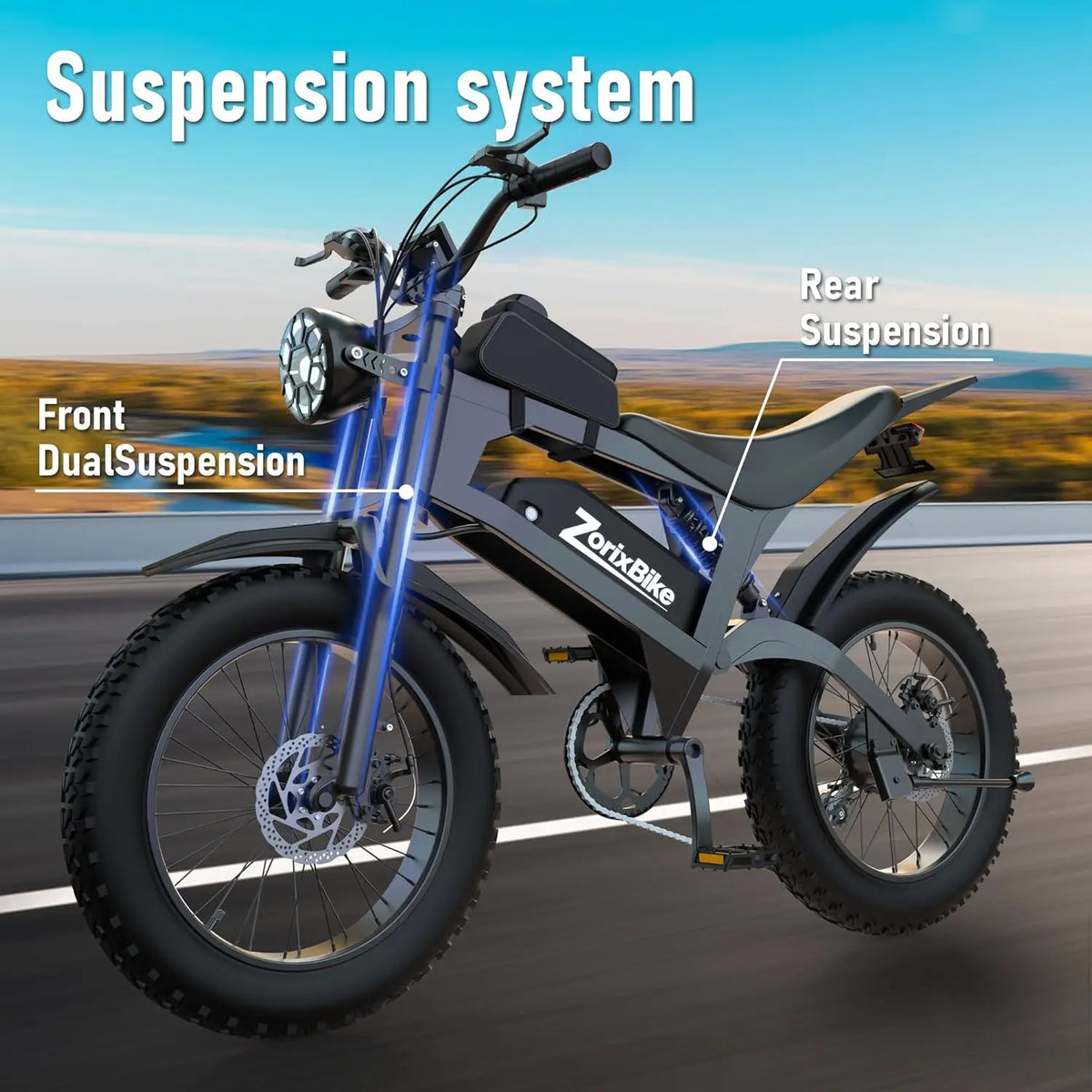 Electric Bike for Adults,48V 20AH - Peak Power 1500/3000W Brushless Motor Electric Bicycle - Max Speed 31-35MPH -, Customized - The LW Shop