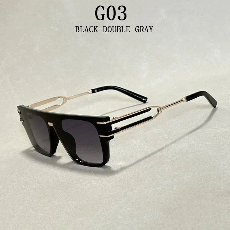 Gafas de sol de moda 2024 para hombre, gafas vintage, gafas de sol de diseñador vintage para hombre, gafas retro, lentes de sol para mujer, zonnebril