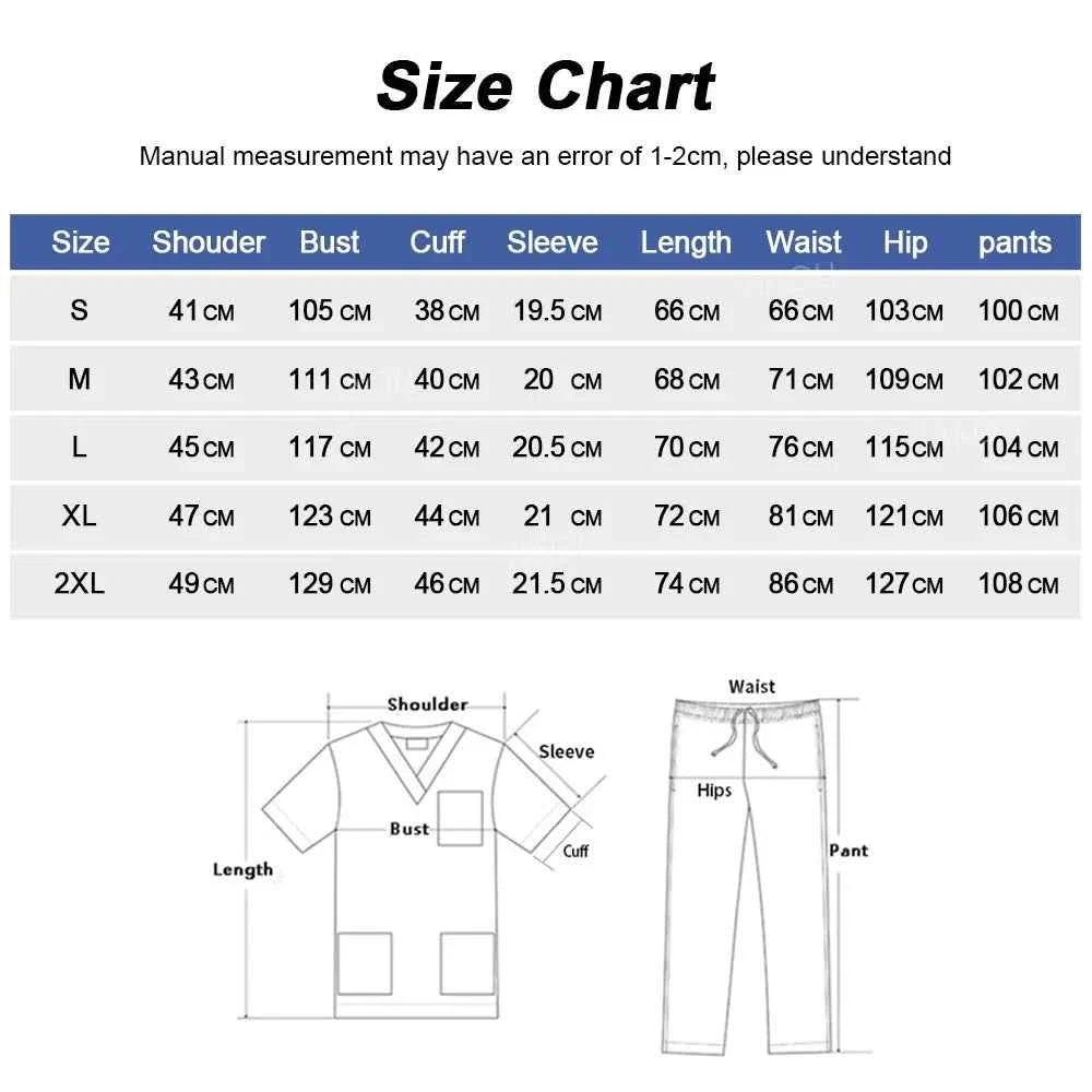 Women's Medical Scrub Uniform Set - The LW Shop