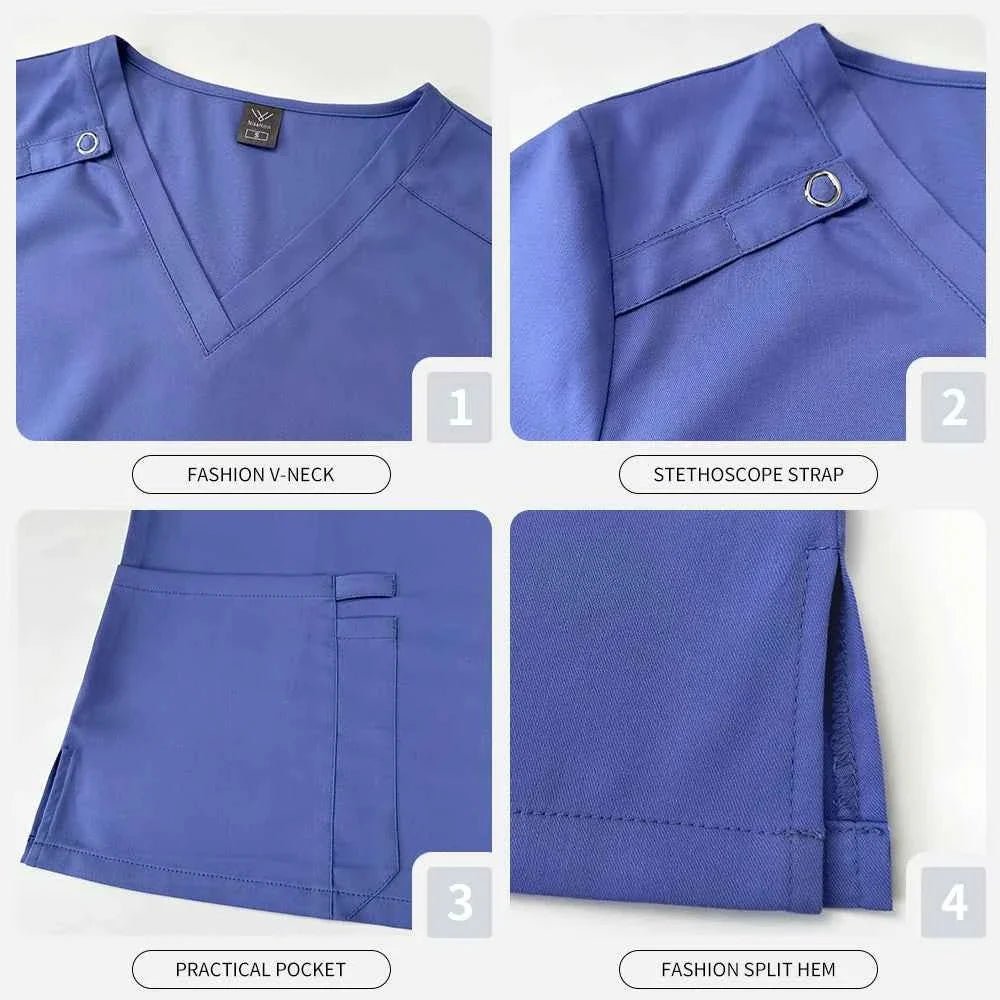 Women's Medical Scrub Workwear Set - The LW Shop