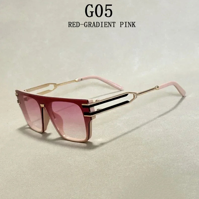 Gafas de sol de moda 2024 para hombre, gafas vintage, gafas de sol de diseñador vintage para hombre, gafas retro, lentes de sol para mujer, zonnebril