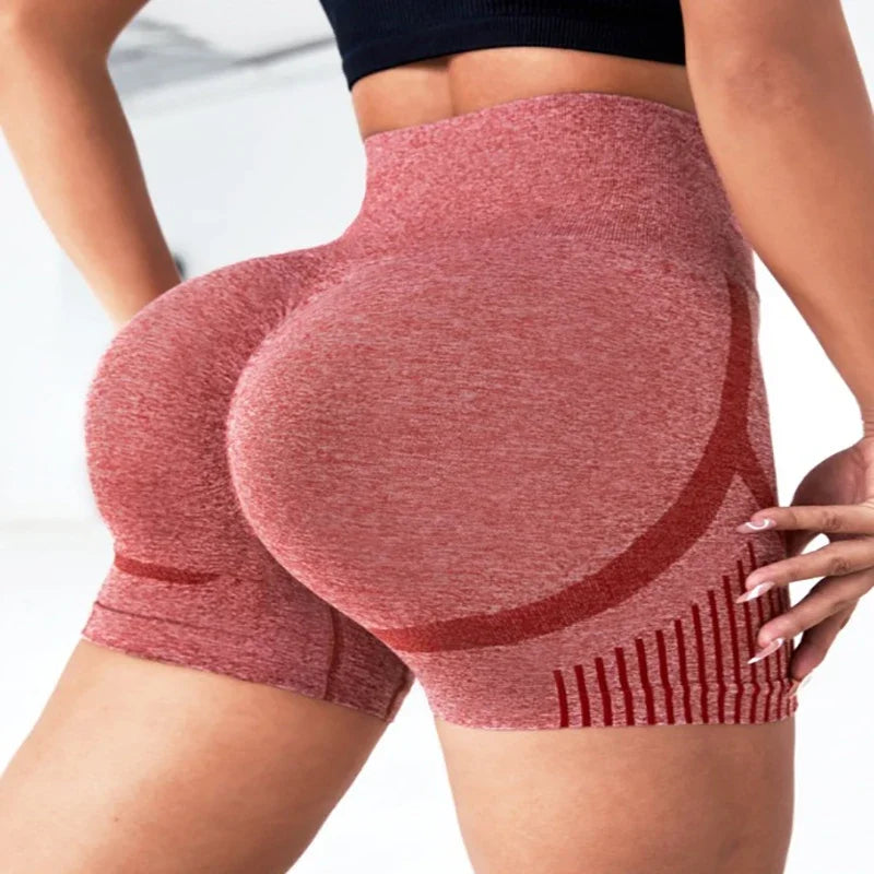 Women Yoga Leggings – High Waist Seamless Quick-Dry Sports Shorts