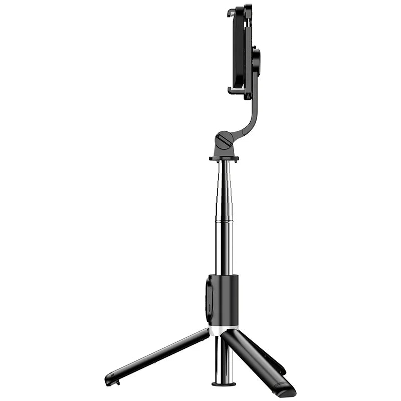Retractable Selfie Stick Floor Tripod For Live Streaming With Remote