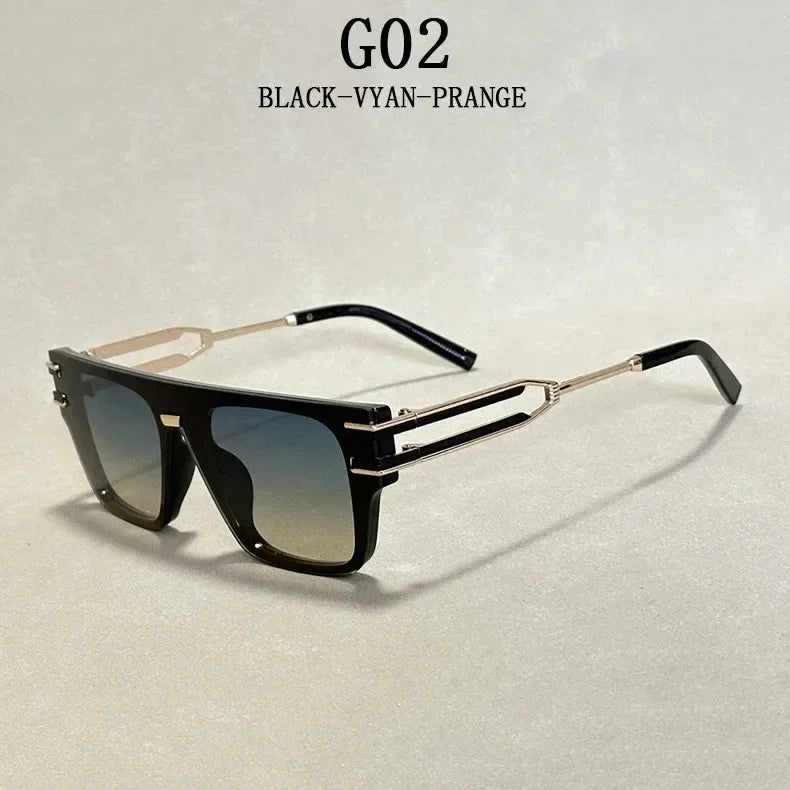Gafas de sol de moda 2024 para hombre, gafas vintage, gafas de sol de diseñador vintage para hombre, gafas retro, lentes de sol para mujer, zonnebril