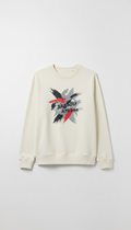 Off-White Crewneck Sweatshirt Statement Lyric