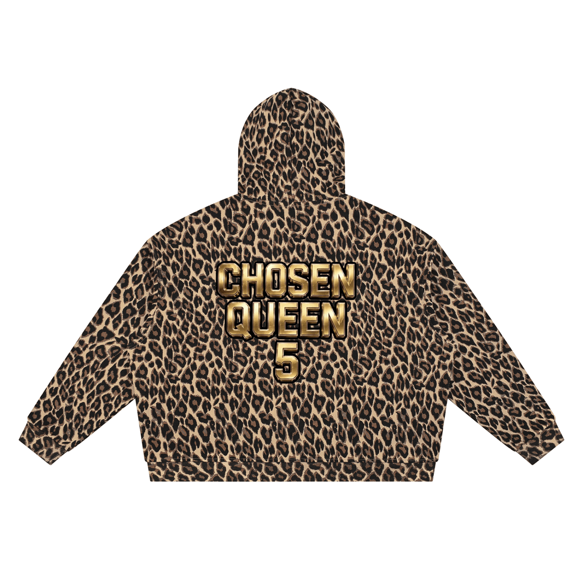 Chosen Queen 5 Leopard Full Zip Hoodie - The LW Shop