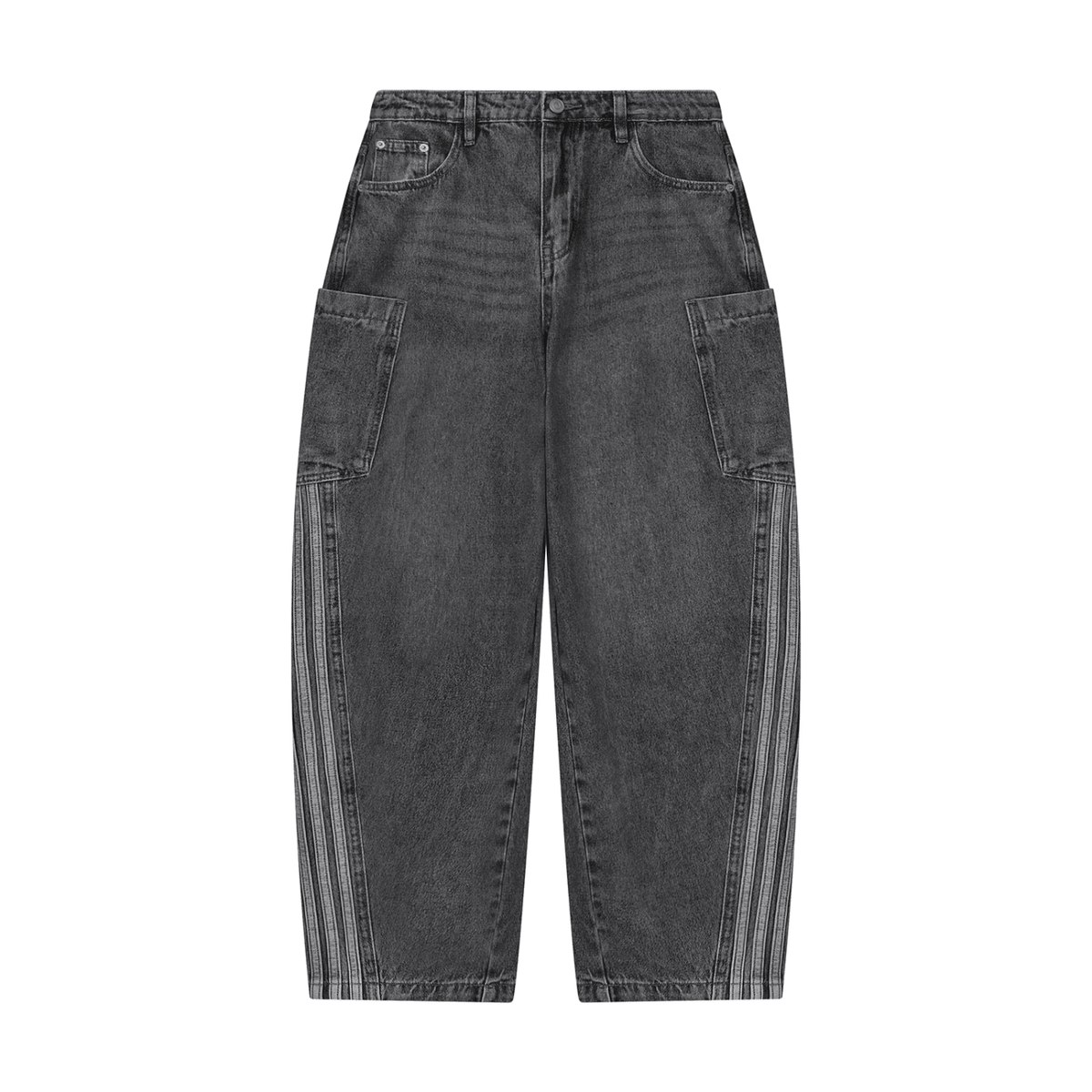 Women's Vintage Wash Barrel Leg Jeans - The LW Shop