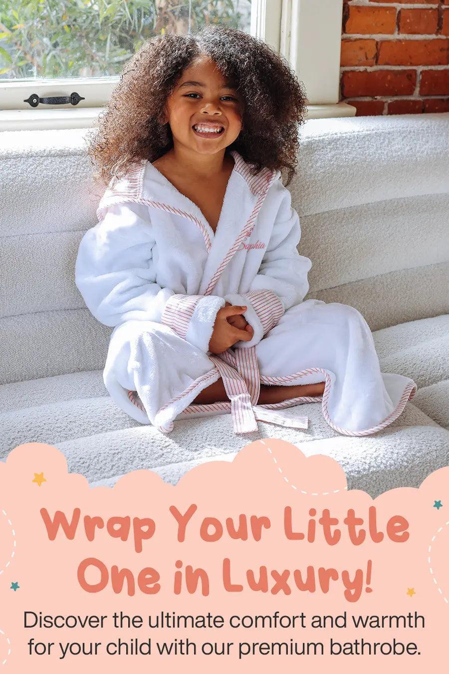 Kids Plush Robe – Ultra Soft, Safe & Cozy for Toddlers & Kids - The LW Shop