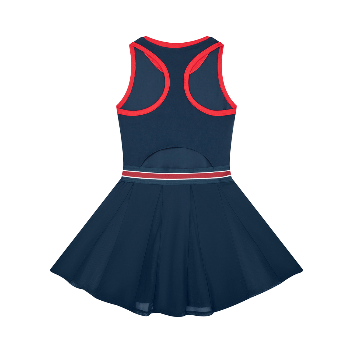 Women's Color Block A-Line Sleeveless Dress - The LW Shop