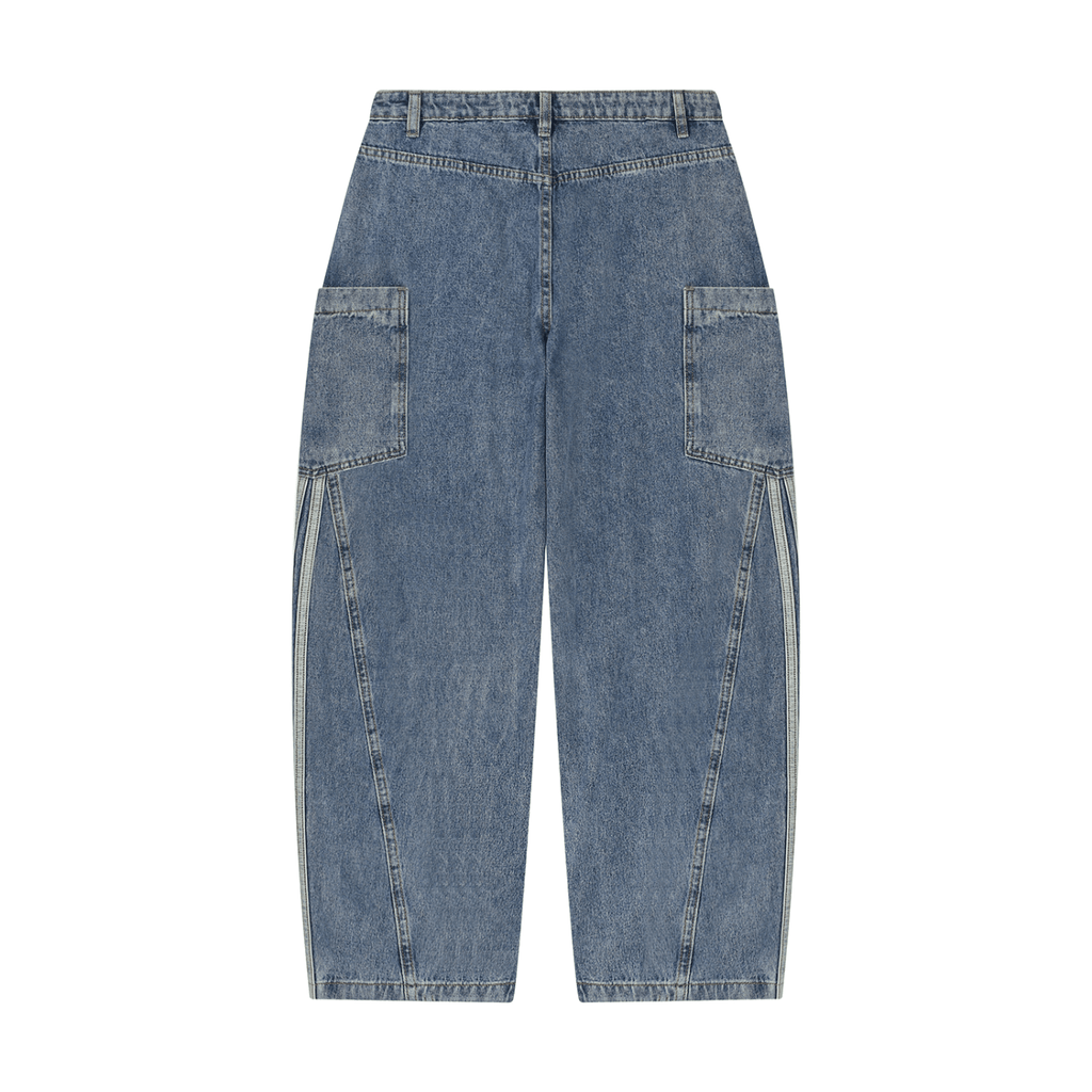 Women's Vintage Wash Barrel Leg Jeans - The LW Shop