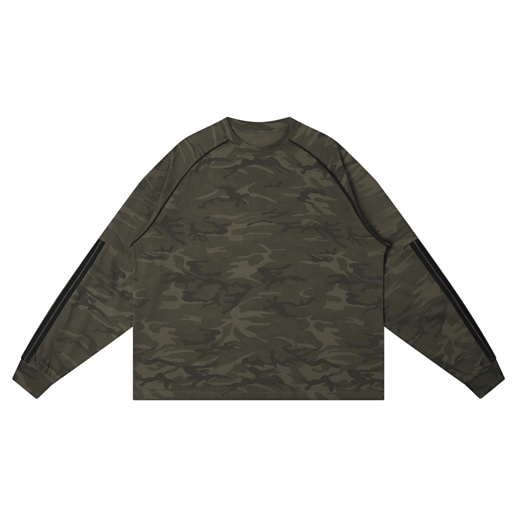 Unisex Camo Loose Long Sleeve T-Shirt - The LW Shop