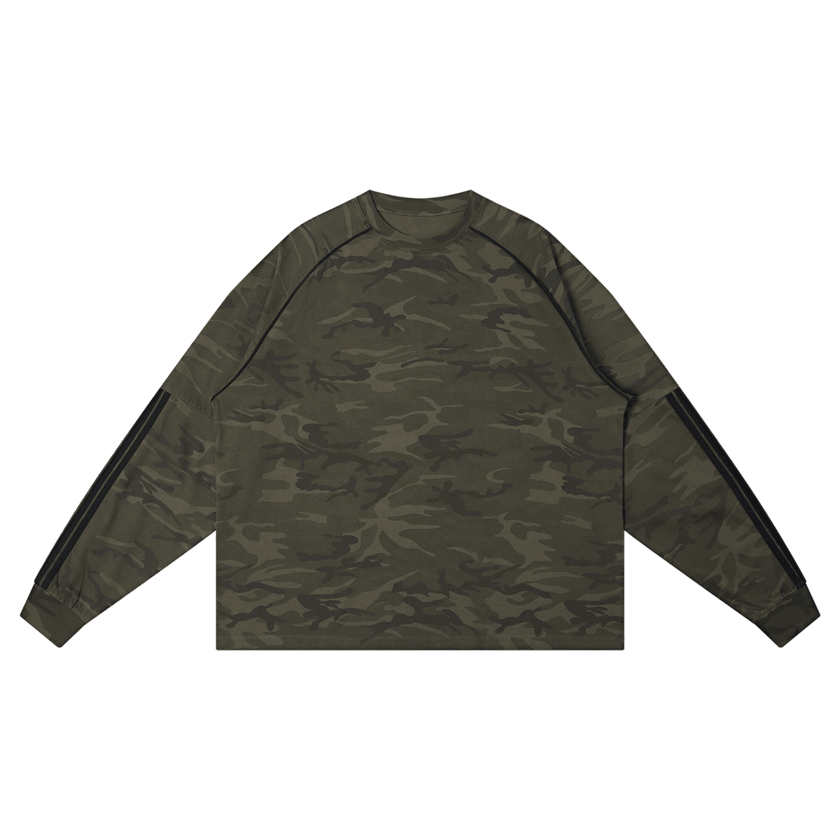 Unisex Camo Loose Long Sleeve T-Shirt - The LW Shop