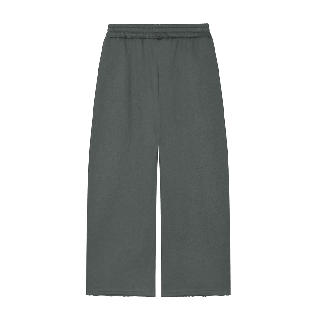 Women’s Wide Leg Raw Edge Sweatpants - The LW Shop