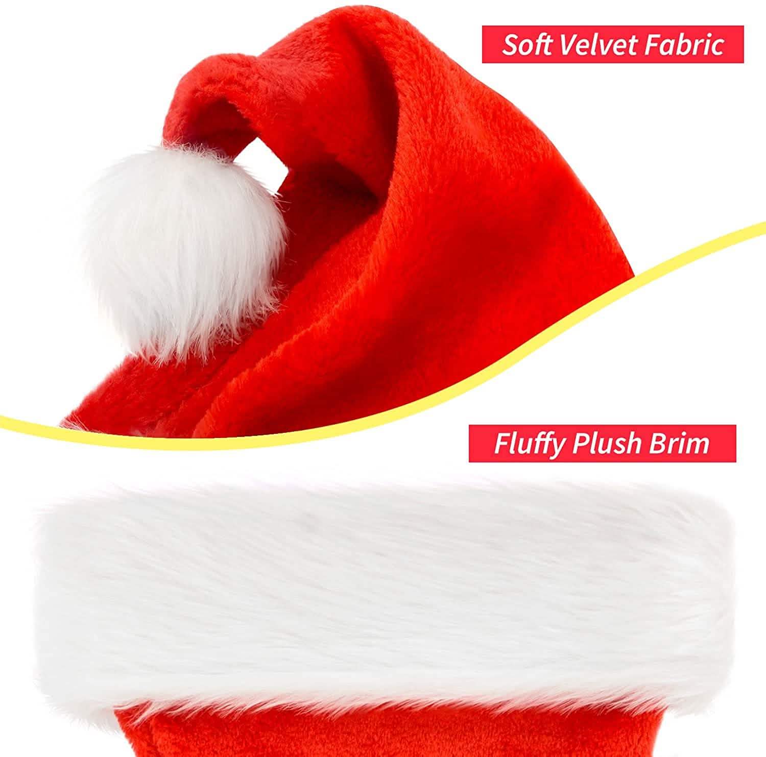 Comfort Christmas Hats Extra Thick Classic Fur - The LW Shop