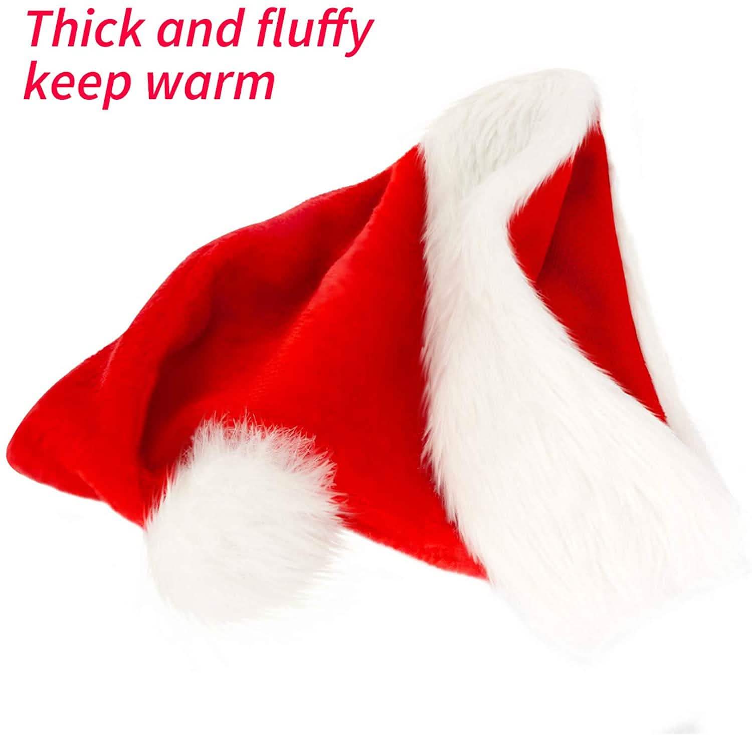 Comfort Christmas Hats Extra Thick Classic Fur - The LW Shop