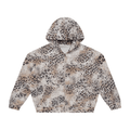 Unisex Vintage Wash Leopard Full Zip Hoodie - The LW Shop